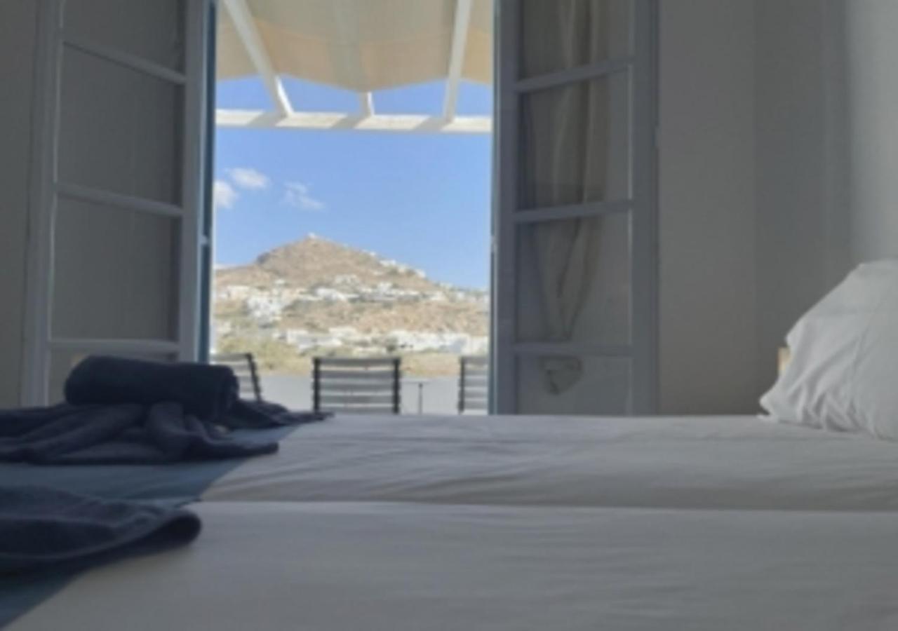 Glaros Hotel 이오스 코라 외부 사진