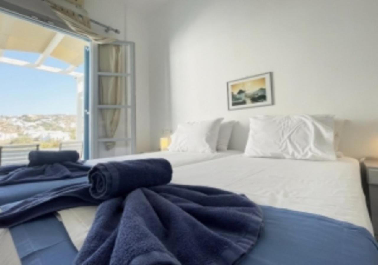 Glaros Hotel 이오스 코라 외부 사진